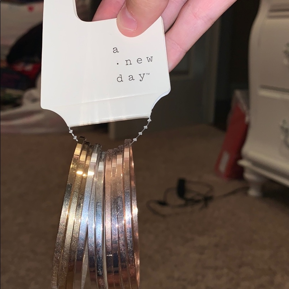 Cuff bracelet! Gold, rose gold, solver